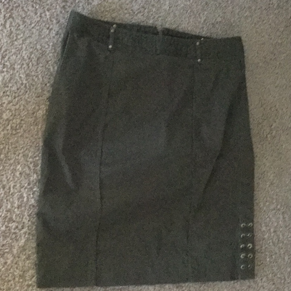 Olive green White House black market skirt size 12